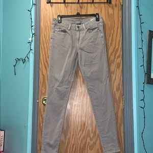 American Eagle lavender super skinny super stretch